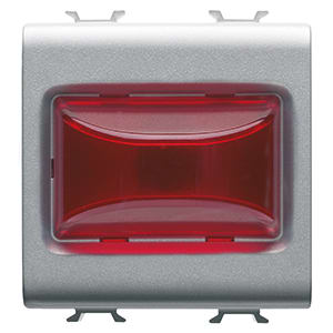 GEWISS - GEWGW14633 SPIA SPORGENTE ROSSA 3W 2M TITANIO