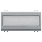 GEWISS - GEWGW14656 SEGNAPASSO - 12V ac/dc / 230V ac 50/60 Hz - OPALE - 4 MODULI - TITANIO - CHORUSMART