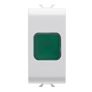 GEWISS - GEWGW10622 SPIA DI SEGNALAZIONE VERDE 1M BIANCO