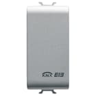 GEWISS - GEWGW14751 COPRIFORO INTERFACCIA 4 INGRESSI TITANIO