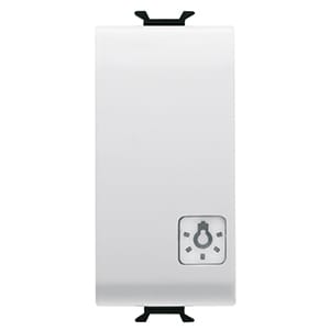 GEWISS - GEWGW10151 PULSANTE 1M 1P NA 16A LUCE BIANCO