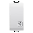 GEWISS - GEWGW10151 PULSANTE 1M 1P NA 16A LUCE BIANCO