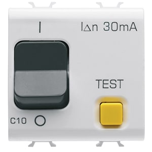 GEWISS - GEWGW10486 INT.D.MAGN.1P+N C10 30MA 230V AC 3KA B.