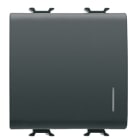 GEWISS - GEWGW12172 PULSANTE 2M 1P NA 16A ILL.LOC.NERO