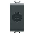 GEWISS - GEWGW12454 CONNETTORE CIRCUITI FONICI 1M NERO