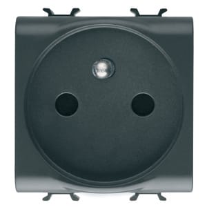 GEWISS - GEWGW12247F PR.2M 2P+T 16A CABL.RAP.ST.FRA.NERO