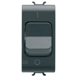 GEWISS - GEWGW12461 INT.AUT.MAGN.1P C6 3KA 230V AC 1M NERO