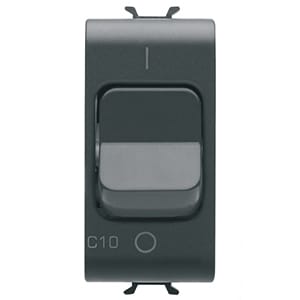 GEWISS - GEWGW12462 INT.AUT.MAGN.1P C10 3KA 230V AC 1M NERO