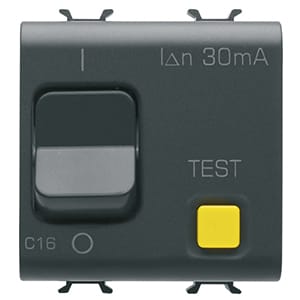 GEWISS - GEWGW12489 INT.D.MAGN.1P+N C16 30MA 230V AC 3KA N.