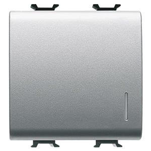 GEWISS - GEWGW14102 INVERTITORE 2M 1P 16AX ILL.LOC.TITANIO