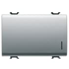 GEWISS - GEWGW14042 INTERRUTTORE UNIPOLARE 250V ac - 16AX ILLUMINABILE - CON DIFFUSORE - 3 MODULI - TITANIO - CHORUSMART