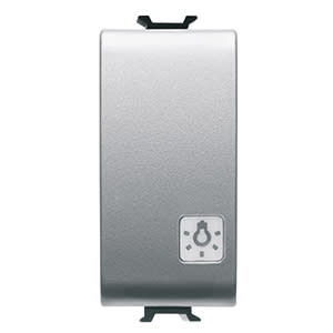 GEWISS - GEWGW14151 PULSANTE 1M 1P NA 16A LUCE TITANIO