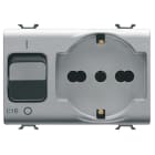 GEWISS - GEWGW14312 PRESA IB. P40+I.MAGN. 1P+N 16A - 3M T.