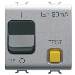 GEWISS - GEWGW14489 INT.D.MAGN.1P+N C16 30MA 230V AC 3KA T.