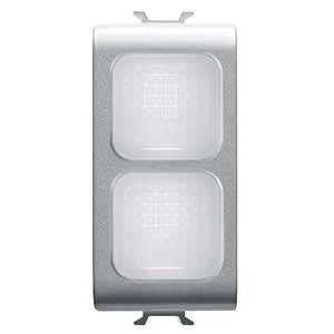 GEWISS - GEWGW14628 SPIA DI SEGNAL.DOPPIA TRASPARENTE TIT.