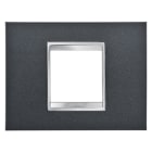 GEWISS - GEWGW16202VA PLACCA LUX 2M ARDESIA