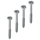 GEWISS - GEWDX59450 KIT 4 VITI PER POZZETTI 200X200-300X300