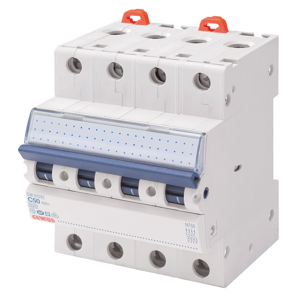 GEWISS - GEWGW92872 INT. MAGNETOTERMICO 3P C50 25KA 3M