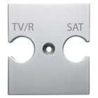 GEWISS - GEWGW14387 SUPPORTO PRESE COMBINATE TV-R-SAT CH/TI