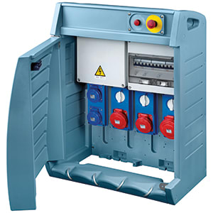 GEWISS - GEWGW68513 Q-BOX4 ASC MO3F 5PR.SBF 33 KW EM