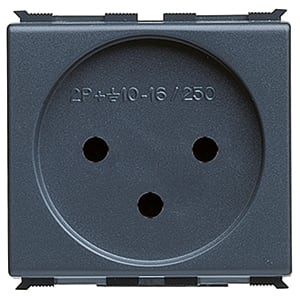 GEWISS - GEWGW30237 PRESA 2P+T 16A ST.ISRAELIANO