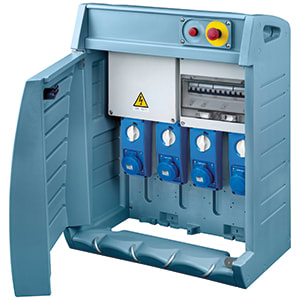 GEWISS - GEWGW68511 Q-BOX4 ASC MO1F 4PR.SBF 12 KW EM