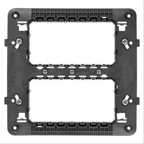 GEWISS - GEWGW16808 SUPPORTO STANDARD ITALIANO - 4+4 (sovrapposti) POSTI - CHORUSMART