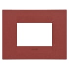 GEWISS - GEWGW16403VR PLACCA GEO 3P RUBINO