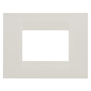 GEWISS - GEWGW16403TI PLACCA GEO - IN TECNOPOLIMERO - 3 POSTI - AVORIO - CHORUSMART
