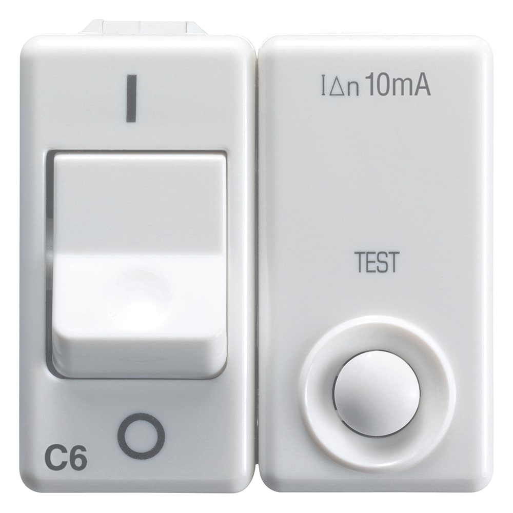 GEWISS - GEWGW20449 I.D.MAG.1P+N C10 IDN 30MA 230V 3KA SY/WT