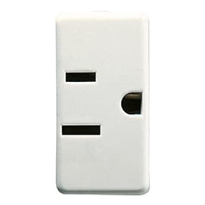 GEWISS - GEWGW20214 PRESA 2P+T 15A 125V ST.USA SY/WT