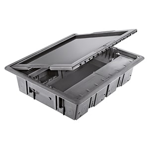 GEWISS - GEWGW24602 TORRETTA A SCOMPARSA 20P COPERCHIO CAVO