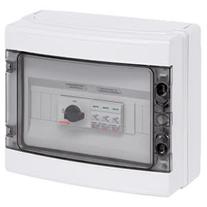 GEWISS - GEWGWD9901 QUADRO 2 STRINGHE 600V DC 25A