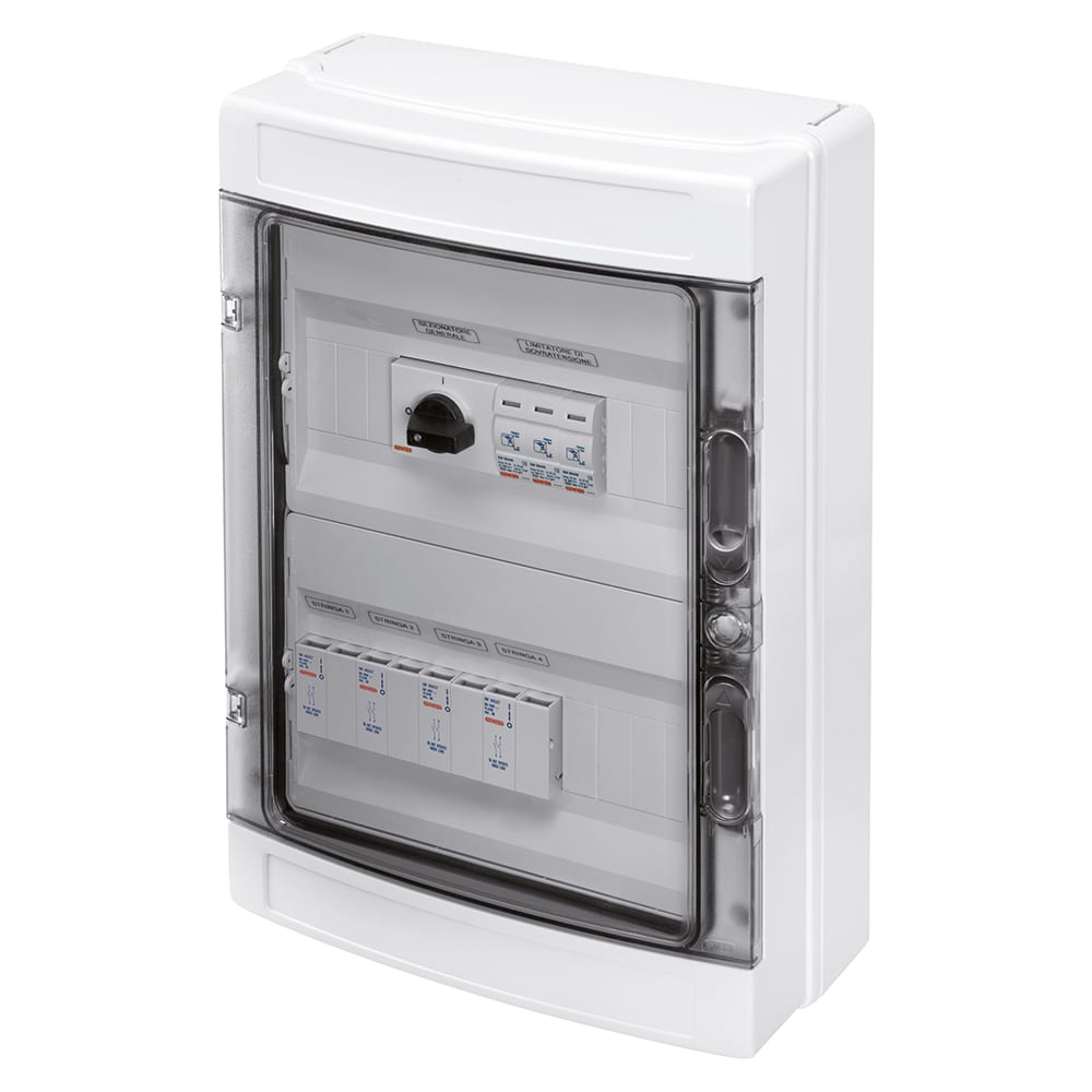 GEWISS - GEWGWD9907 QUADRO 3 STRINGHE 1000V DC 32A