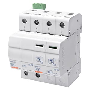 GEWISS - GEWGWD6404 LST - SCARICATORE 1P+N 25KA AUS. T1+2