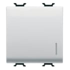 GEWISS - GEWGW10917 PULSANTE EL.2MOD LOCALIZ.LUM.BIANCO