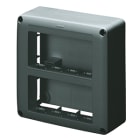 GEWISS - GEWGW27628 SCATOLA PORTAPP.8P.SYSTEM ANTRACITE 7021