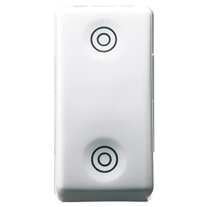 GEWISS - GEWGW20520 PULSANTE 1P DOPPIO NA 10A SY/WT