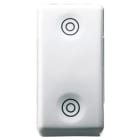 GEWISS - GEWGW20520 PULSANTE 1P DOPPIO NA 10A SY/WT