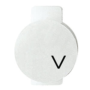 GEWISS - GEWGW20597 DISCHETTO FRECCIA VERTICALE BASSO