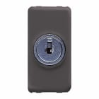 GEWISS - GEWGW21008 DEVIATORE 1P 10AX CON CHIAVE SY/BK