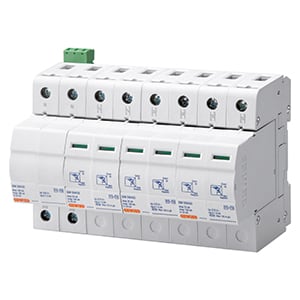 GEWISS - GEWGWD6405 LST - SCARICATORE 3P+N 25KA AUS. T1+2