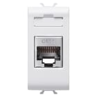 GEWISS - GEWGW10424 CONNETTORE RJ45 1M CAT.6 FTP BIANCO