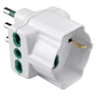 GEWISS - GEWGW28417 ADATTATORE MUL.2P+T 16A 2U.16A U.ITA/TE