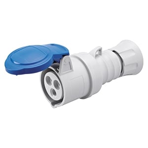 GEWISS - GEWGW62004H PRESA MOB.HP IP44 2P+T 16A 230V 6H