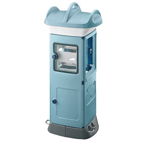 GEWISS - GEWGW68713A QMC63B - VUOTO - BIFACCIALE - LATO A 1 PANNELLO LATO B 1 PANNELLO - AZZURRO