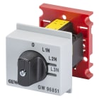 GEWISS - GEWGW96851 COMMUTATORE VOLTMETRICO 4 POS.FASE NEUT.