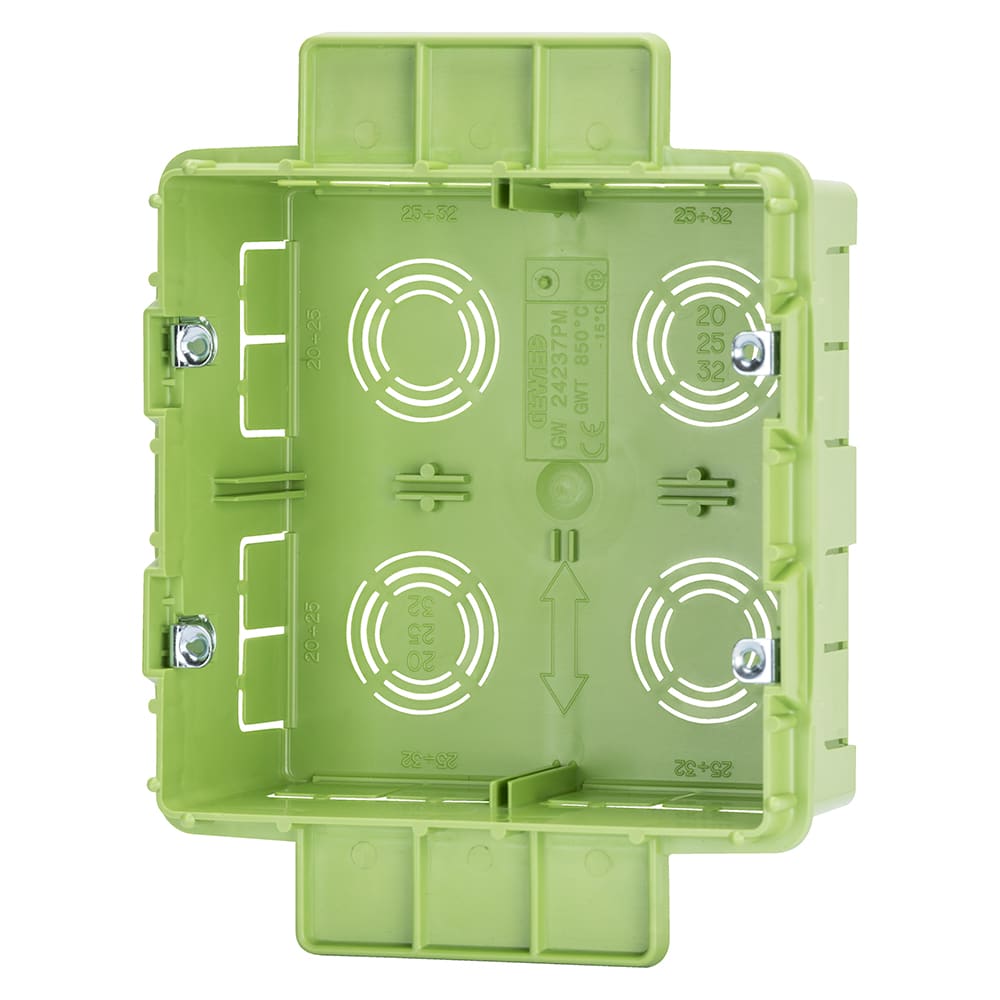 GEWISS - GEWGW24237PM SCATOLA 8P.(4+4) PM ALTA CAPIENZA GREEN