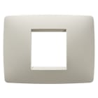 GEWISS - GEWGW16102TI PLACCA ONE - IN TECNOPOLIMERO - 2 POSTI - AVORIO - CHORUSMART