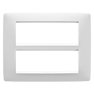 GEWISS - GEWGW16112TB PLACCA ONE 6+6M BIANCO